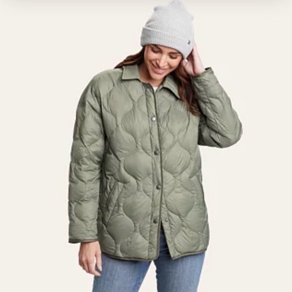 Eddie Bauer Women's Sage Green CirrusLite Jacket